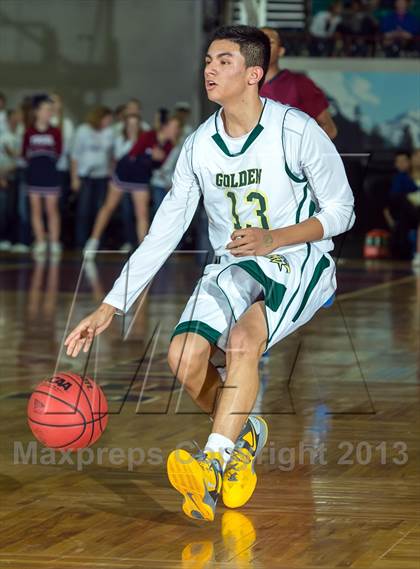 Thumbnail 1 in Mountain Vista vs. Cherokee Trail (CHSAA 5A Great 8) photogallery.