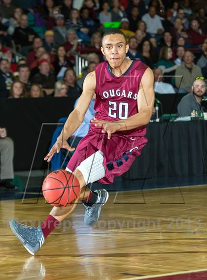 Thumbnail 2 in Mountain Vista vs. Cherokee Trail (CHSAA 5A Great 8) photogallery.