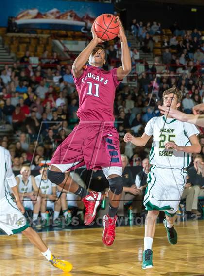 Thumbnail 3 in Mountain Vista vs. Cherokee Trail (CHSAA 5A Great 8) photogallery.