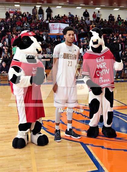 Thumbnail 2 in Wheeler vs. John Carroll  (Chick-Fil-A-Classic) photogallery.