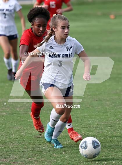 Thumbnail 2 in Hickory Ridge @ South Mecklenburg (NCHSAA 4A Round 1) photogallery.