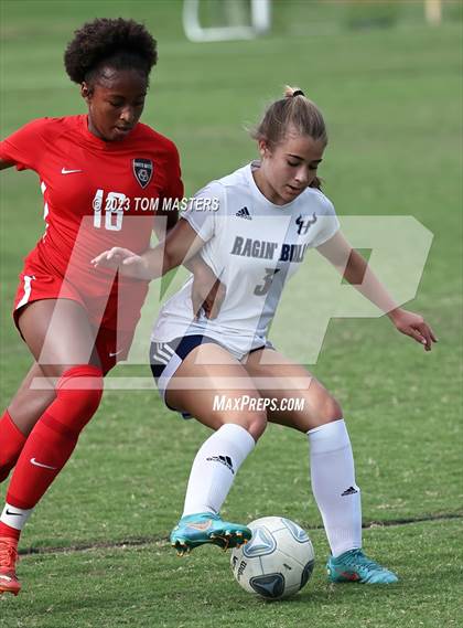 Thumbnail 3 in Hickory Ridge @ South Mecklenburg (NCHSAA 4A Round 1) photogallery.