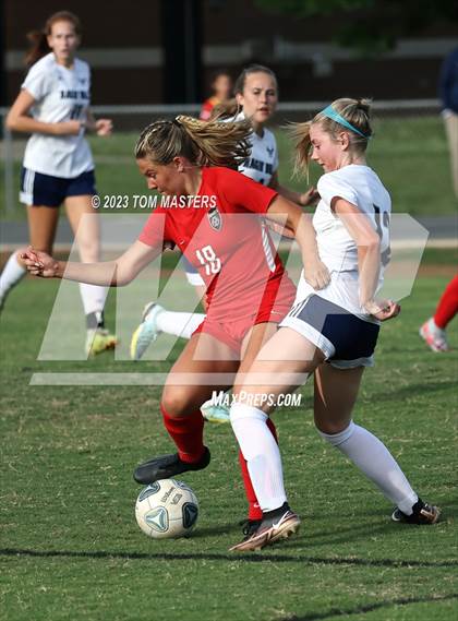 Thumbnail 2 in Hickory Ridge @ South Mecklenburg (NCHSAA 4A Round 1) photogallery.