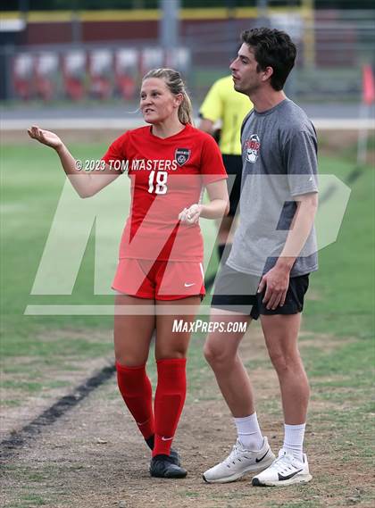 Thumbnail 3 in Hickory Ridge @ South Mecklenburg (NCHSAA 4A Round 1) photogallery.