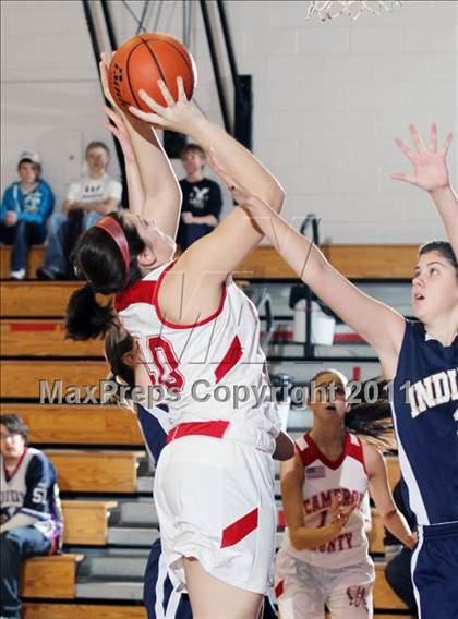 Thumbnail 1 in Cameron County vs Cowanesque Valley (Coudersport Holiday Tournament) photogallery.