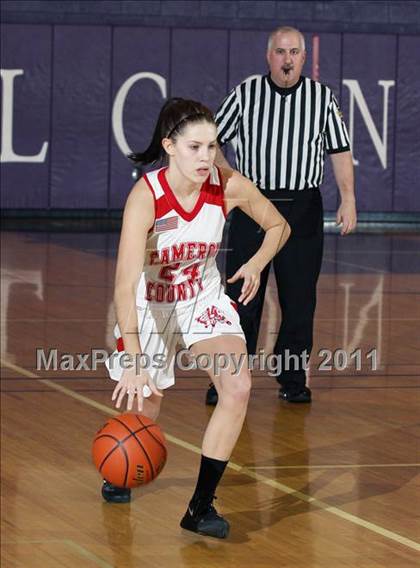 Thumbnail 2 in Cameron County vs Cowanesque Valley (Coudersport Holiday Tournament) photogallery.