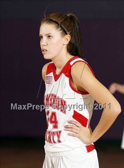 Thumbnail 2 in Cameron County vs Cowanesque Valley (Coudersport Holiday Tournament) photogallery.