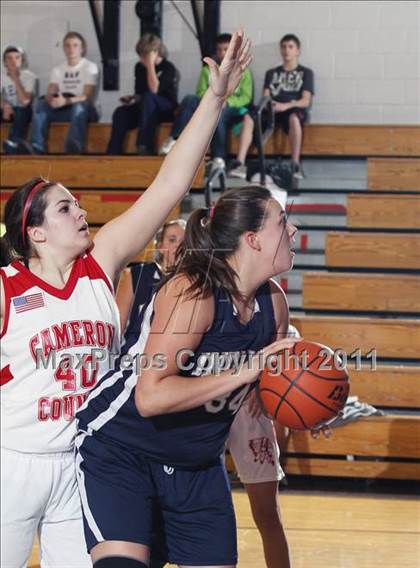 Thumbnail 3 in Cameron County vs Cowanesque Valley (Coudersport Holiday Tournament) photogallery.