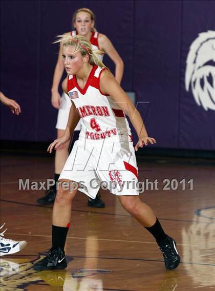Thumbnail 3 in Cameron County vs Cowanesque Valley (Coudersport Holiday Tournament) photogallery.