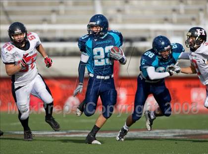 Thumbnail 1 in Hurricane vs. Juan Diego Catholic (3A State Final) photogallery.