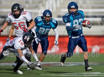 Thumbnail 3 in Hurricane vs. Juan Diego Catholic (3A State Final) photogallery.