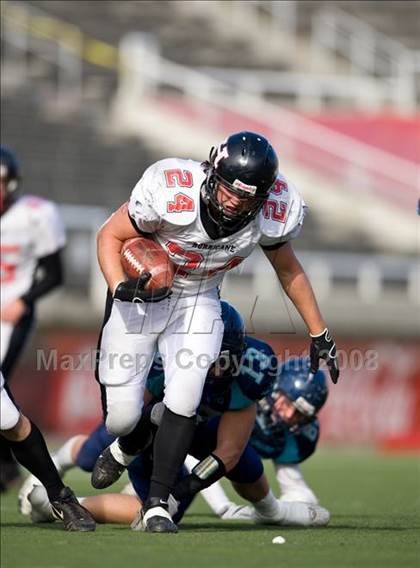 Thumbnail 1 in Hurricane vs. Juan Diego Catholic (3A State Final) photogallery.