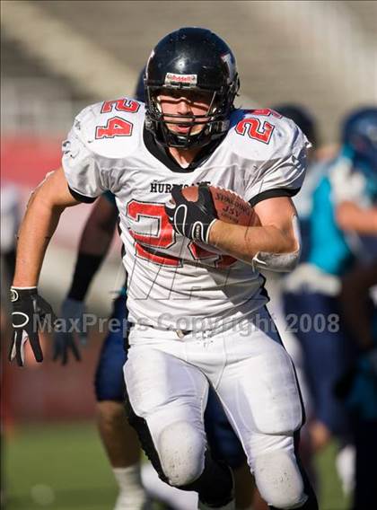 Thumbnail 3 in Hurricane vs. Juan Diego Catholic (3A State Final) photogallery.