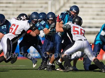 Thumbnail 1 in Hurricane vs. Juan Diego Catholic (3A State Final) photogallery.
