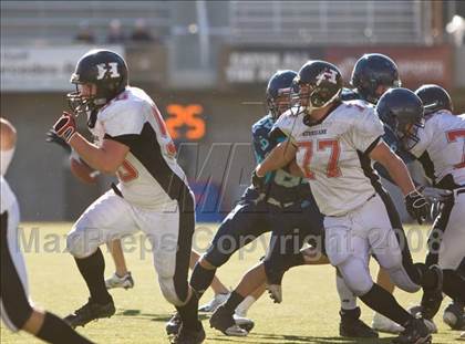 Thumbnail 3 in Hurricane vs. Juan Diego Catholic (3A State Final) photogallery.