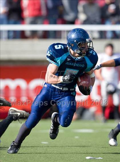 Thumbnail 3 in Hurricane vs. Juan Diego Catholic (3A State Final) photogallery.