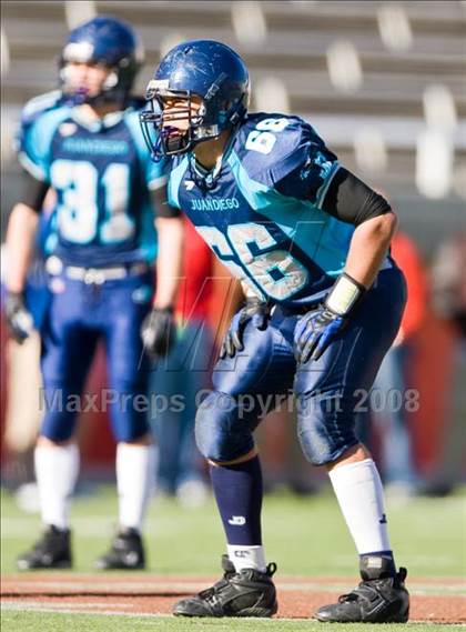 Thumbnail 3 in Hurricane vs. Juan Diego Catholic (3A State Final) photogallery.