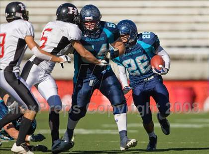 Thumbnail 1 in Hurricane vs. Juan Diego Catholic (3A State Final) photogallery.