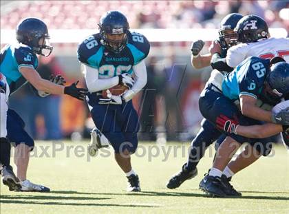Thumbnail 1 in Hurricane vs. Juan Diego Catholic (3A State Final) photogallery.