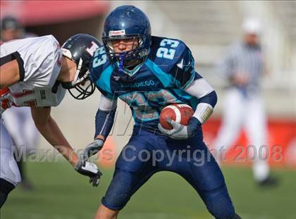 Thumbnail 1 in Hurricane vs. Juan Diego Catholic (3A State Final) photogallery.