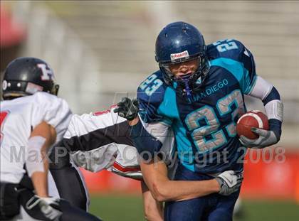 Thumbnail 3 in Hurricane vs. Juan Diego Catholic (3A State Final) photogallery.