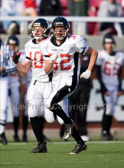 Thumbnail 1 in Hurricane vs. Juan Diego Catholic (3A State Final) photogallery.