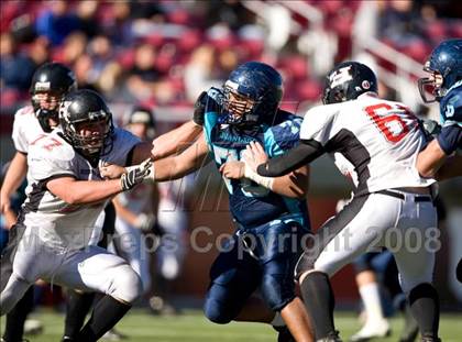 Thumbnail 1 in Hurricane vs. Juan Diego Catholic (3A State Final) photogallery.