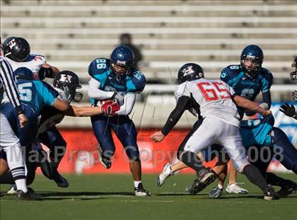 Thumbnail 2 in Hurricane vs. Juan Diego Catholic (3A State Final) photogallery.