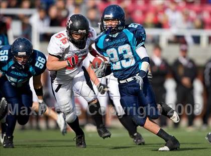 Thumbnail 2 in Hurricane vs. Juan Diego Catholic (3A State Final) photogallery.