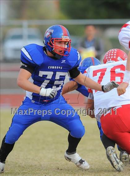 Thumbnail 2 in Camp Verde vs. St. Johns (AIA D5 Quarterfinal) photogallery.