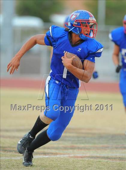 Thumbnail 3 in Camp Verde vs. St. Johns (AIA D5 Quarterfinal) photogallery.