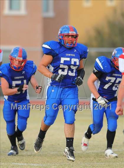 Thumbnail 2 in Camp Verde vs. St. Johns (AIA D5 Quarterfinal) photogallery.