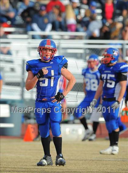 Thumbnail 1 in Camp Verde vs. St. Johns (AIA D5 Quarterfinal) photogallery.