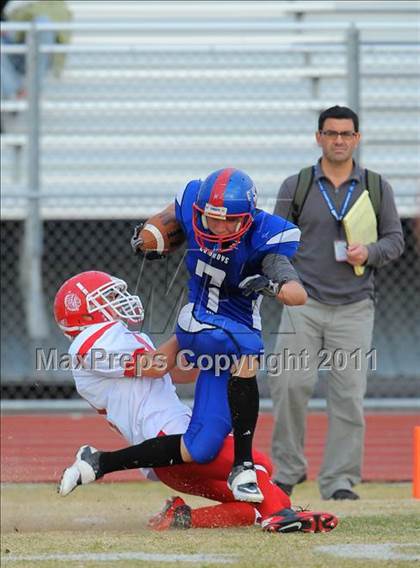 Thumbnail 3 in Camp Verde vs. St. Johns (AIA D5 Quarterfinal) photogallery.