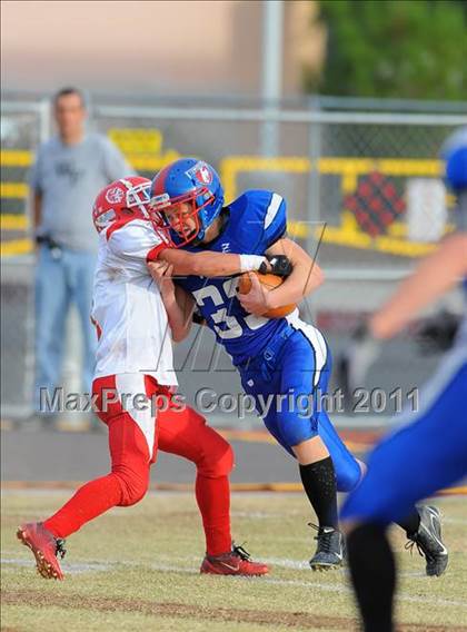 Thumbnail 3 in Camp Verde vs. St. Johns (AIA D5 Quarterfinal) photogallery.