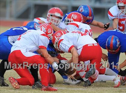Thumbnail 3 in Camp Verde vs. St. Johns (AIA D5 Quarterfinal) photogallery.