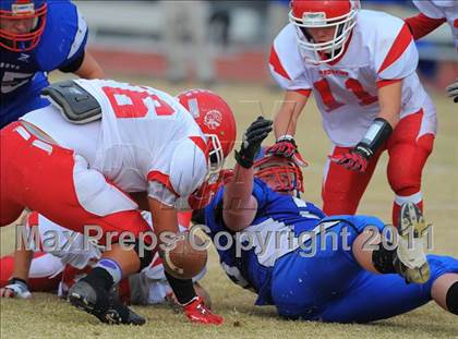 Thumbnail 3 in Camp Verde vs. St. Johns (AIA D5 Quarterfinal) photogallery.