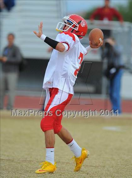 Thumbnail 1 in Camp Verde vs. St. Johns (AIA D5 Quarterfinal) photogallery.