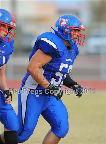 Thumbnail 1 in Camp Verde vs. St. Johns (AIA D5 Quarterfinal) photogallery.