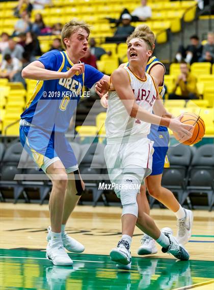 Thumbnail 1 in Maple Mountain vs. Orem (Utah Valley Tip-Off Classic) photogallery.
