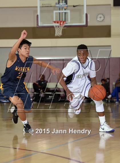 Thumbnail 2 in Rancho Cucamonga @ Warren (MaxPreps Holiday Classic) photogallery.