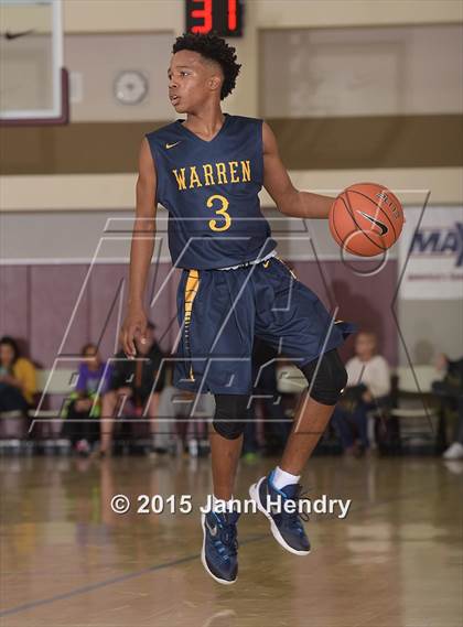 Thumbnail 2 in Rancho Cucamonga @ Warren (MaxPreps Holiday Classic) photogallery.