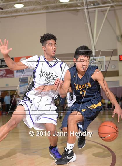 Thumbnail 2 in Rancho Cucamonga @ Warren (MaxPreps Holiday Classic) photogallery.