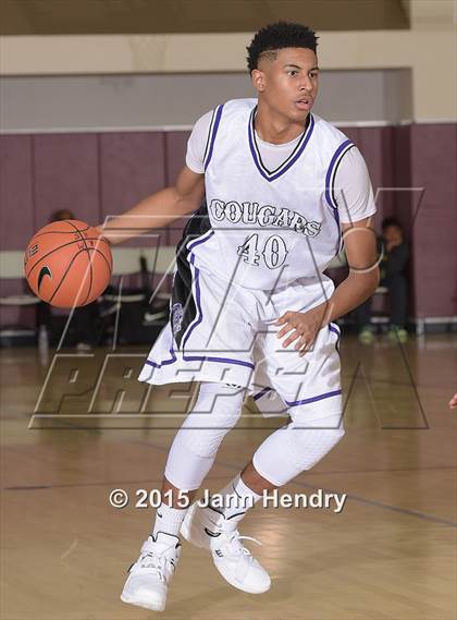 Thumbnail 2 in Rancho Cucamonga @ Warren (MaxPreps Holiday Classic) photogallery.