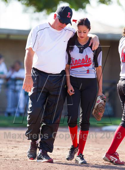 Thumbnail 2 in Lincoln @ St. Mary's (CIF SJS D1 Playoff) photogallery.