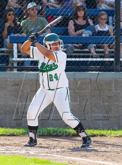Thumbnail 3 in Lincoln @ St. Mary's (CIF SJS D1 Playoff) photogallery.