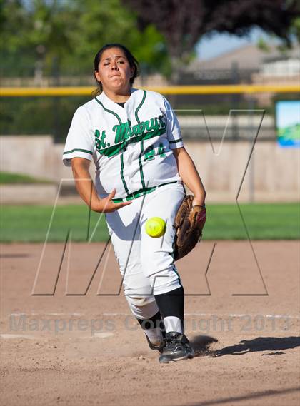 Thumbnail 1 in Lincoln @ St. Mary's (CIF SJS D1 Playoff) photogallery.