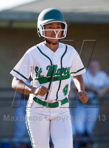 Thumbnail 3 in Lincoln @ St. Mary's (CIF SJS D1 Playoff) photogallery.