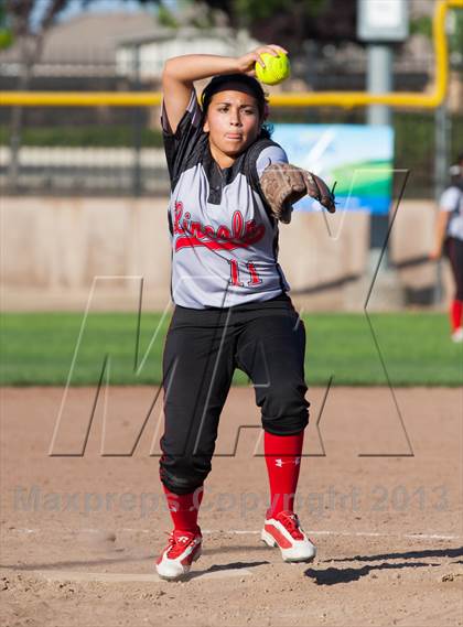 Thumbnail 2 in Lincoln @ St. Mary's (CIF SJS D1 Playoff) photogallery.