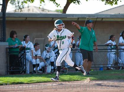 Thumbnail 3 in Lincoln @ St. Mary's (CIF SJS D1 Playoff) photogallery.